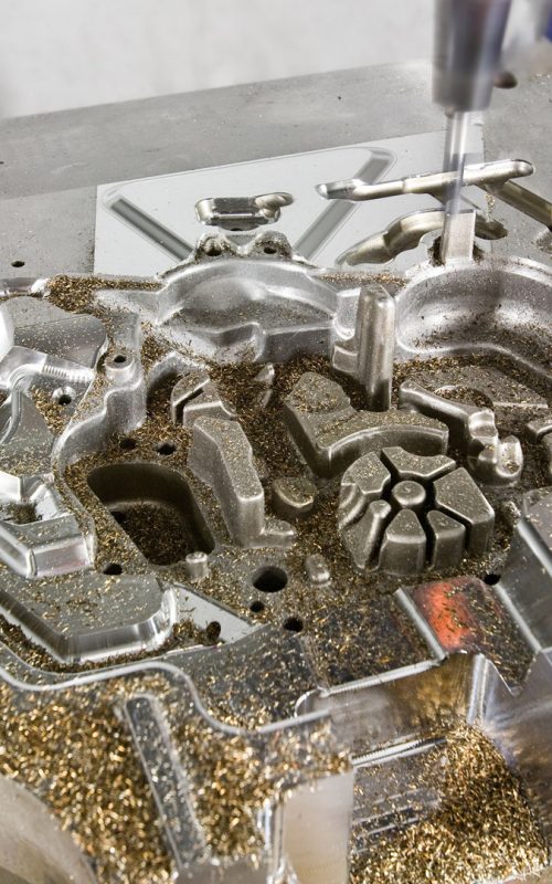Riedlingen, Germany, production of a die-casting mold D2JDTT Riedlingen, Germany, production of a die-casting mold